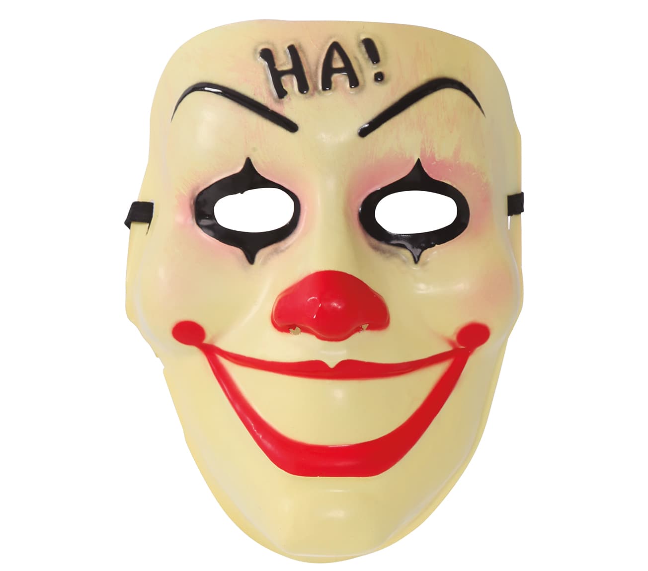 Klovnemaske "HA!", PVC