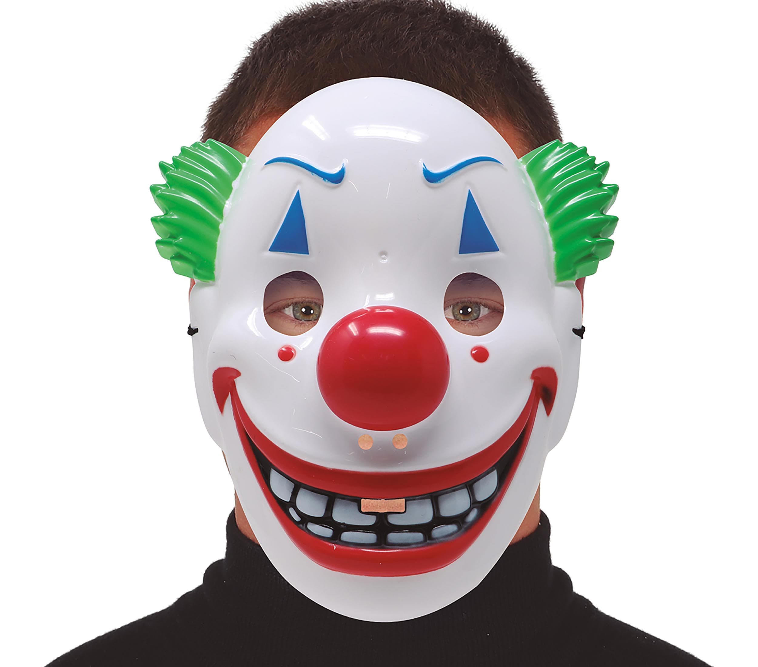 Smilende klovnemaske