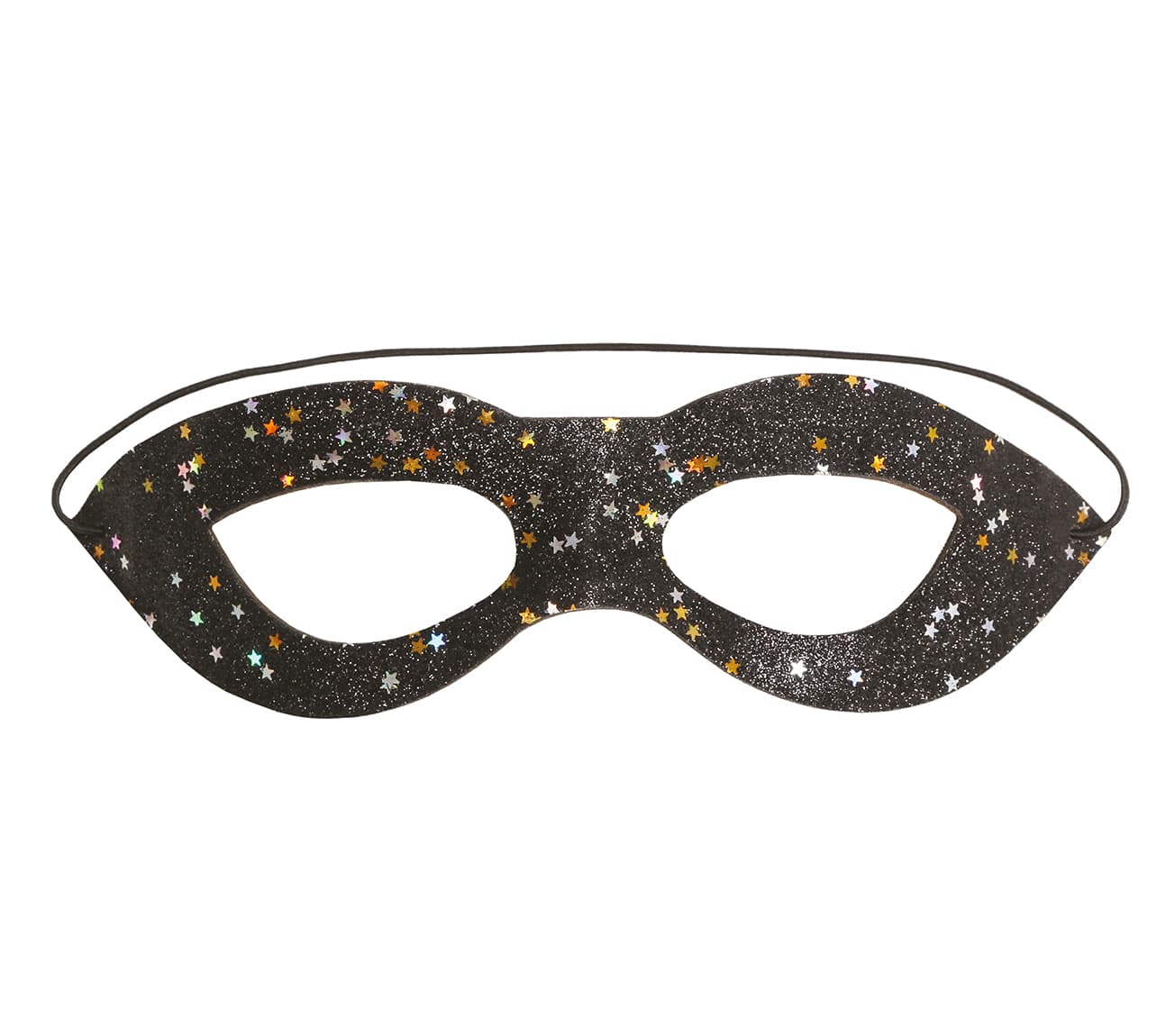 Sort maske, ca. 10,2 cm