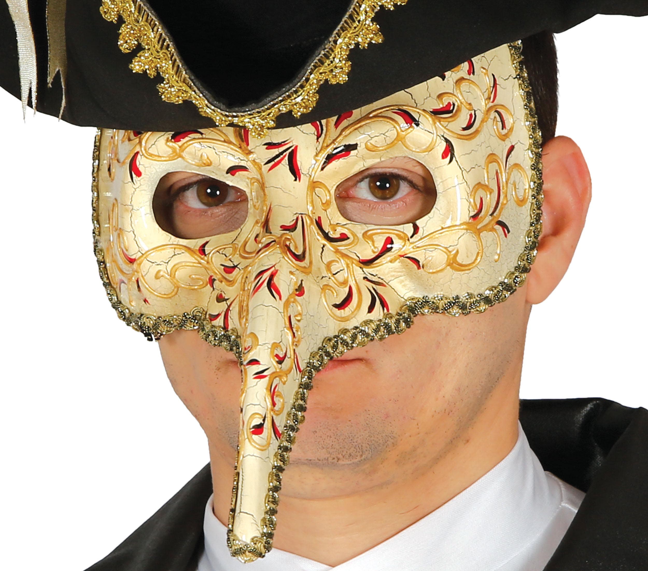 Venetiansk maske med lang næse