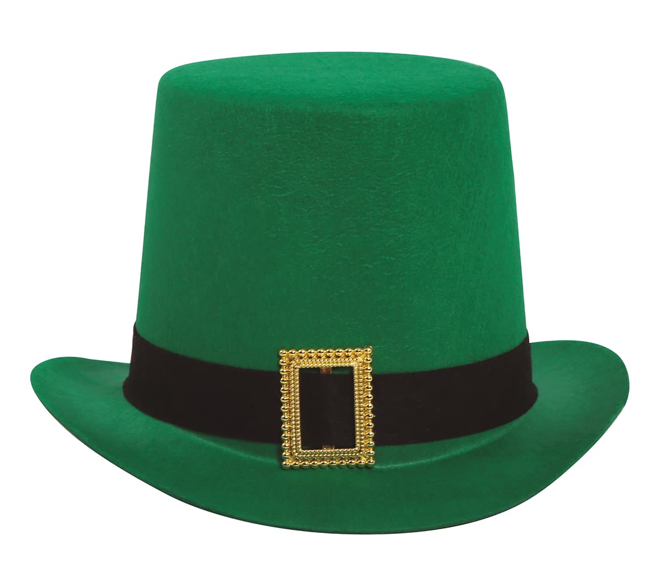 Høj St. Patrick's-hat i filt