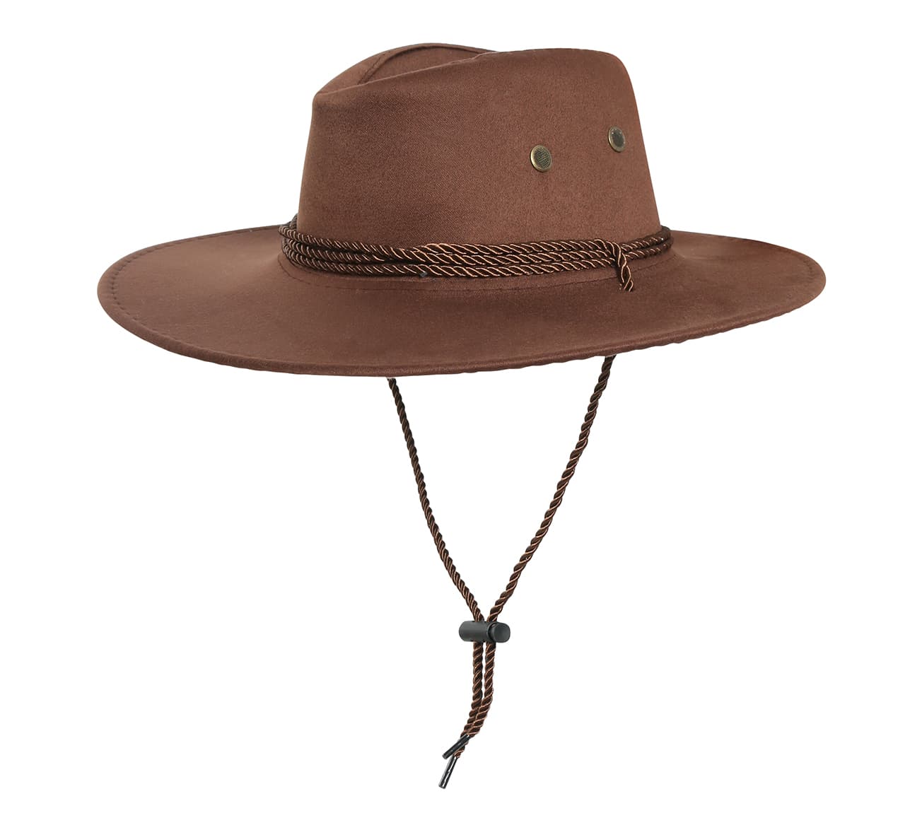 Brun cowboyhat, ekstra stor