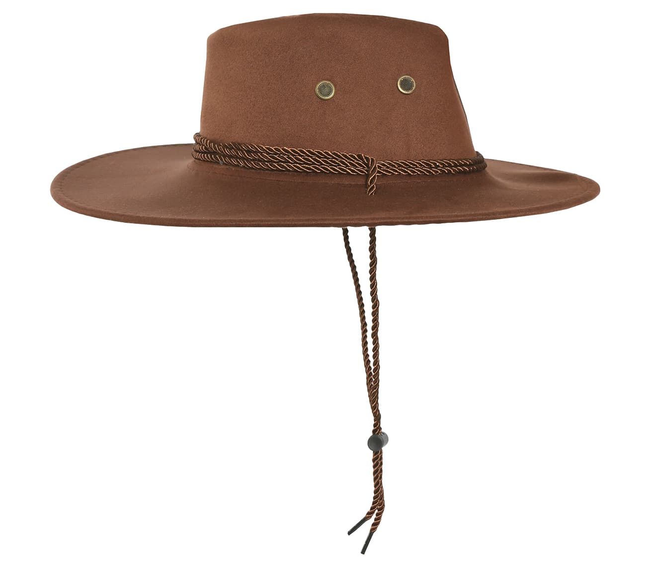 Brun cowboyhat, ekstra stor