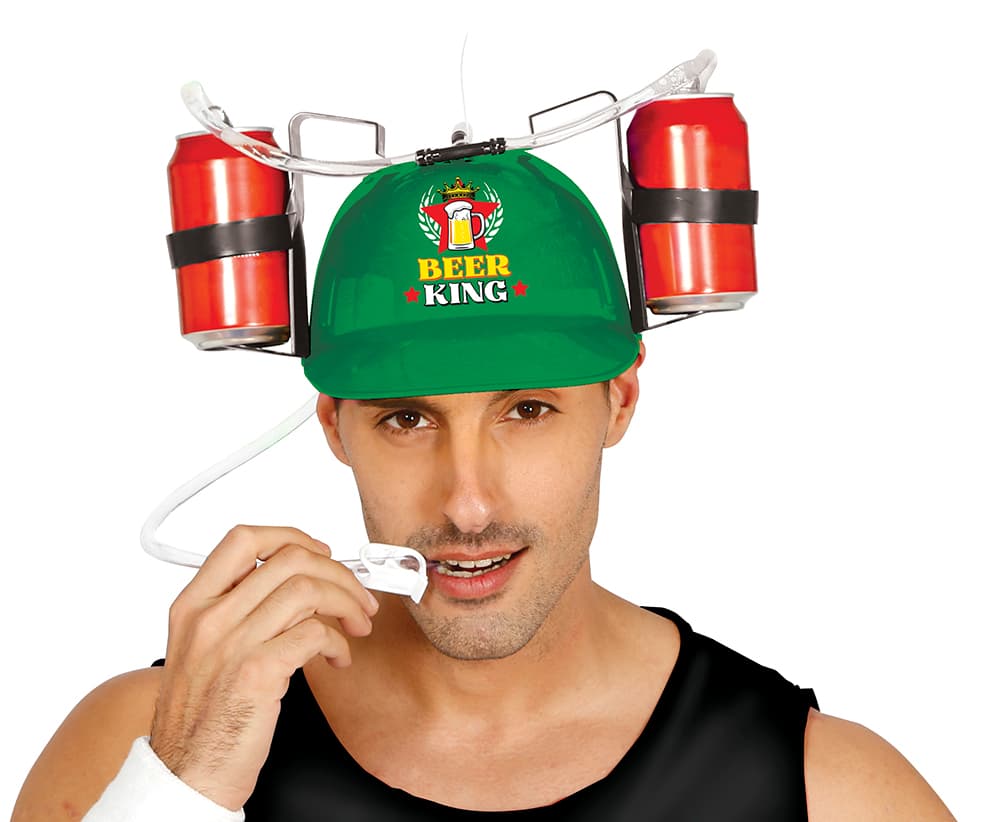 Drikkehjelm "Beer King"