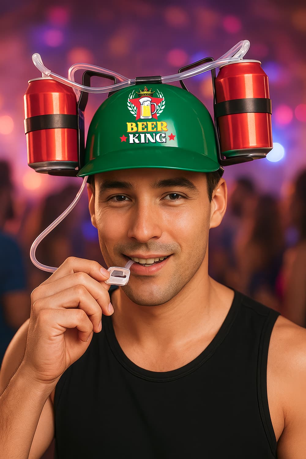 Drikkehjelm "Beer King"