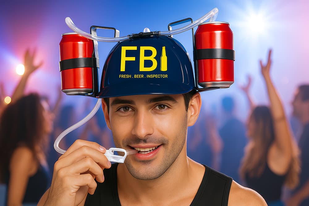 FBI-drikkehjelm