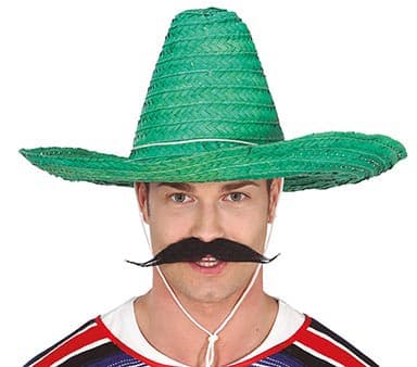 Mexicansk hat, grøn, 50 cm