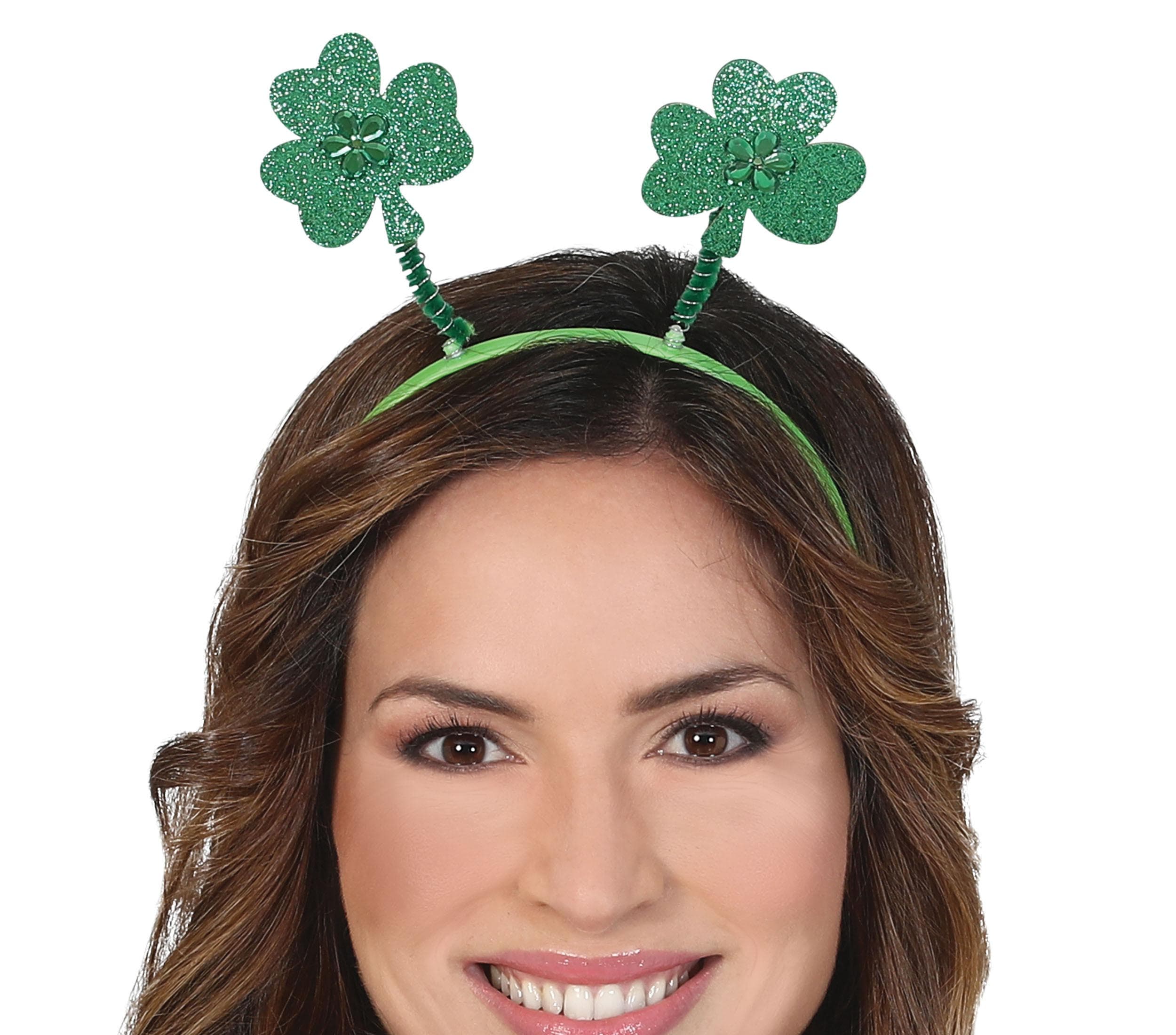 Hårbøjle med St. Patrick-kløver