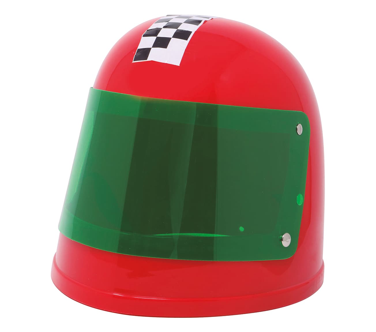 F1-kørerhjelm til børn, rød