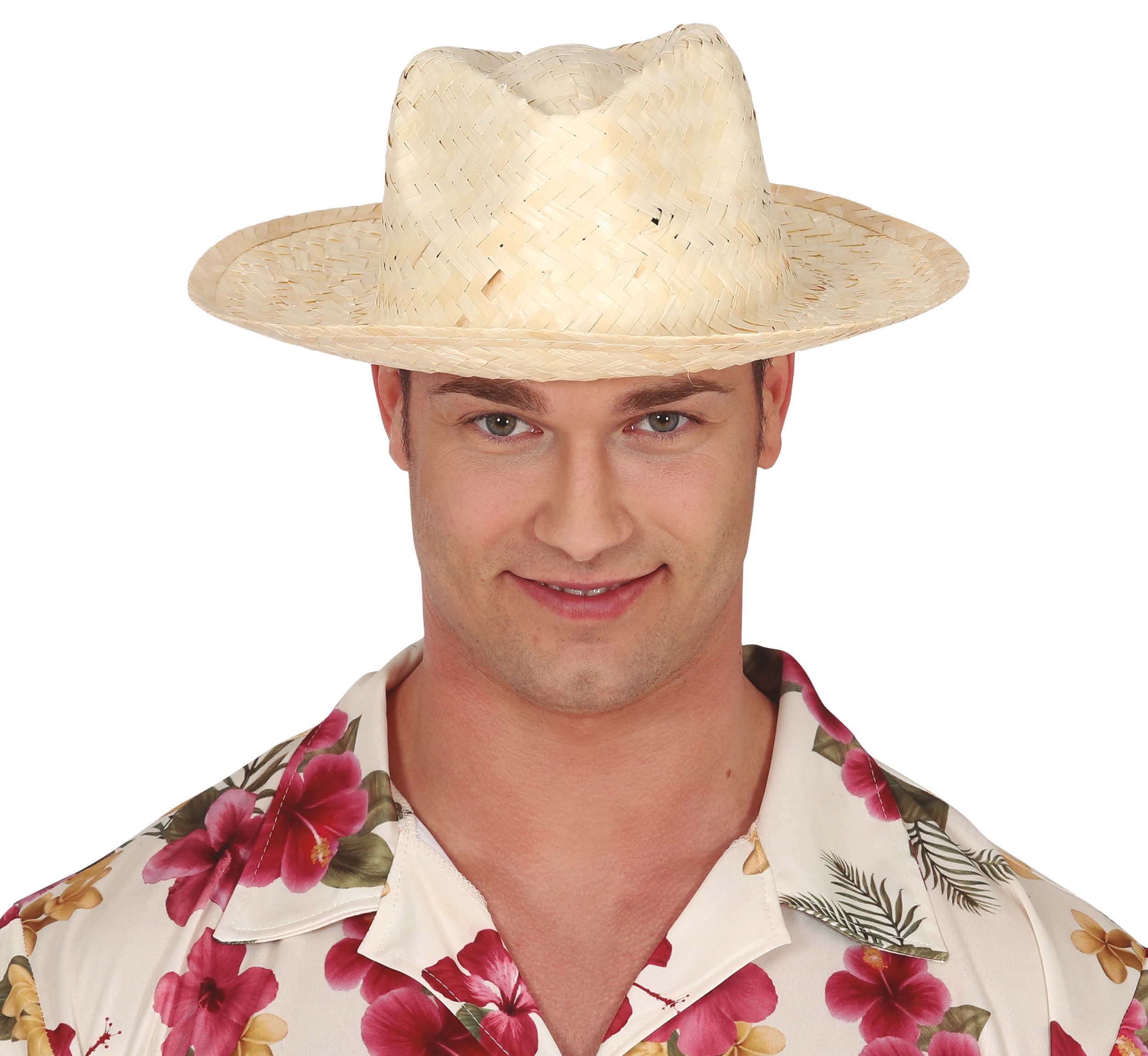 Sommerhat i strå