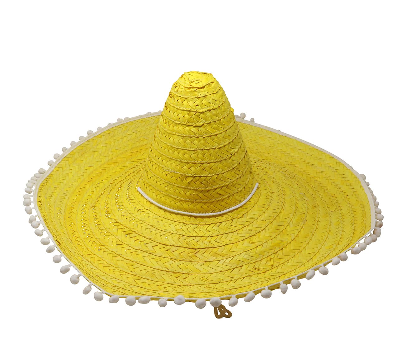 Mexicansk stråhat 60 cm, gul