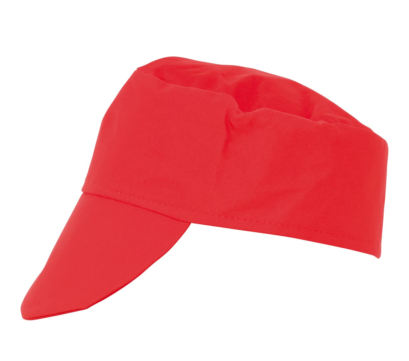 Rød blikkenslagerkasket