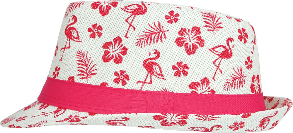 Sommerhat med flamingoer til voksne