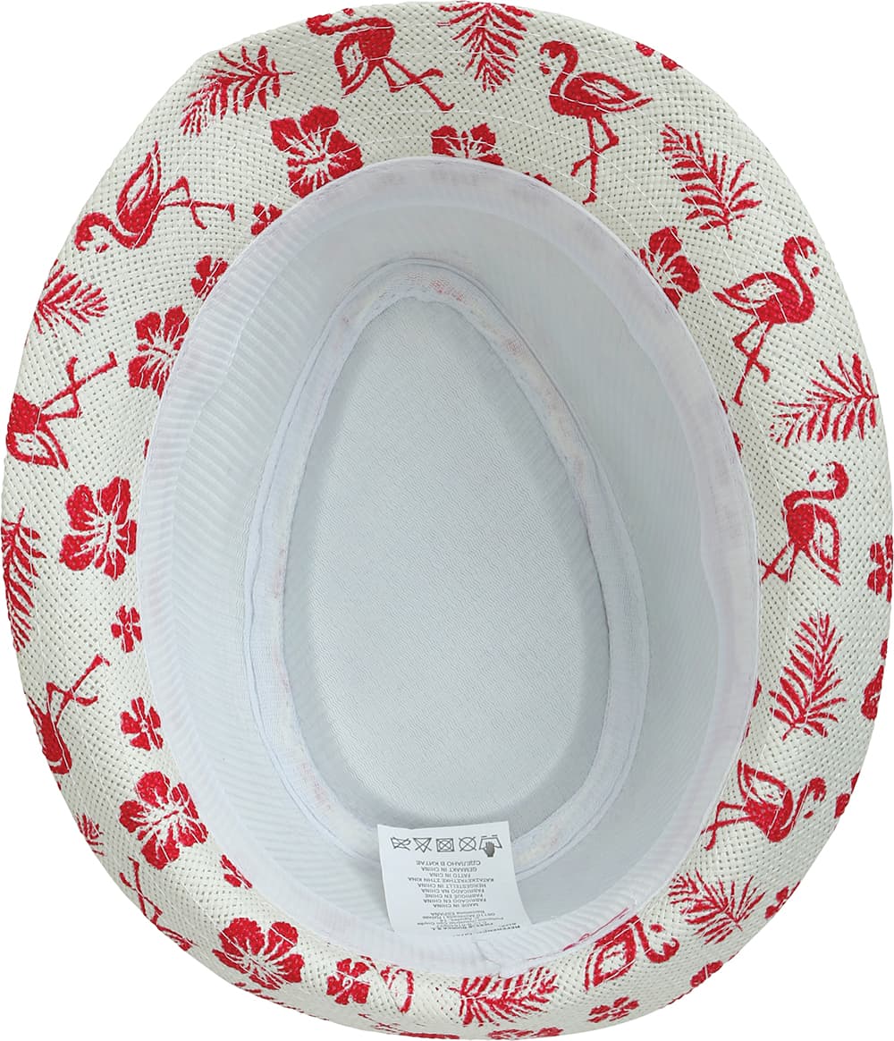 Sommerhat med flamingoer til børn