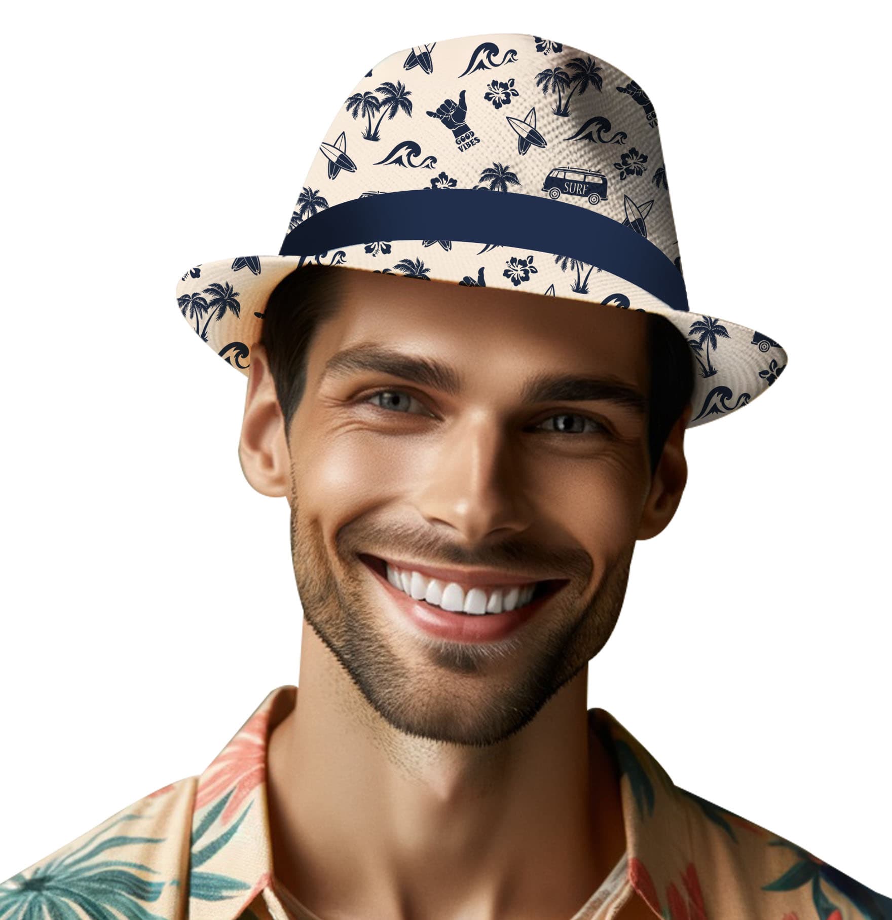 Sommerhat "Good Vibes" til voksne