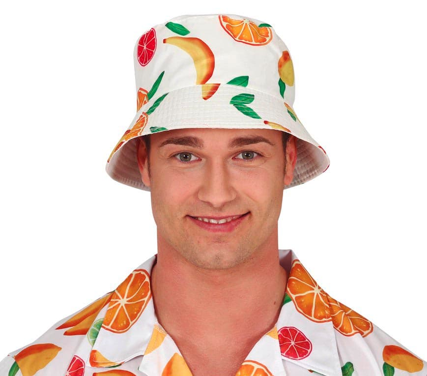 Hawaii-hat med frugt