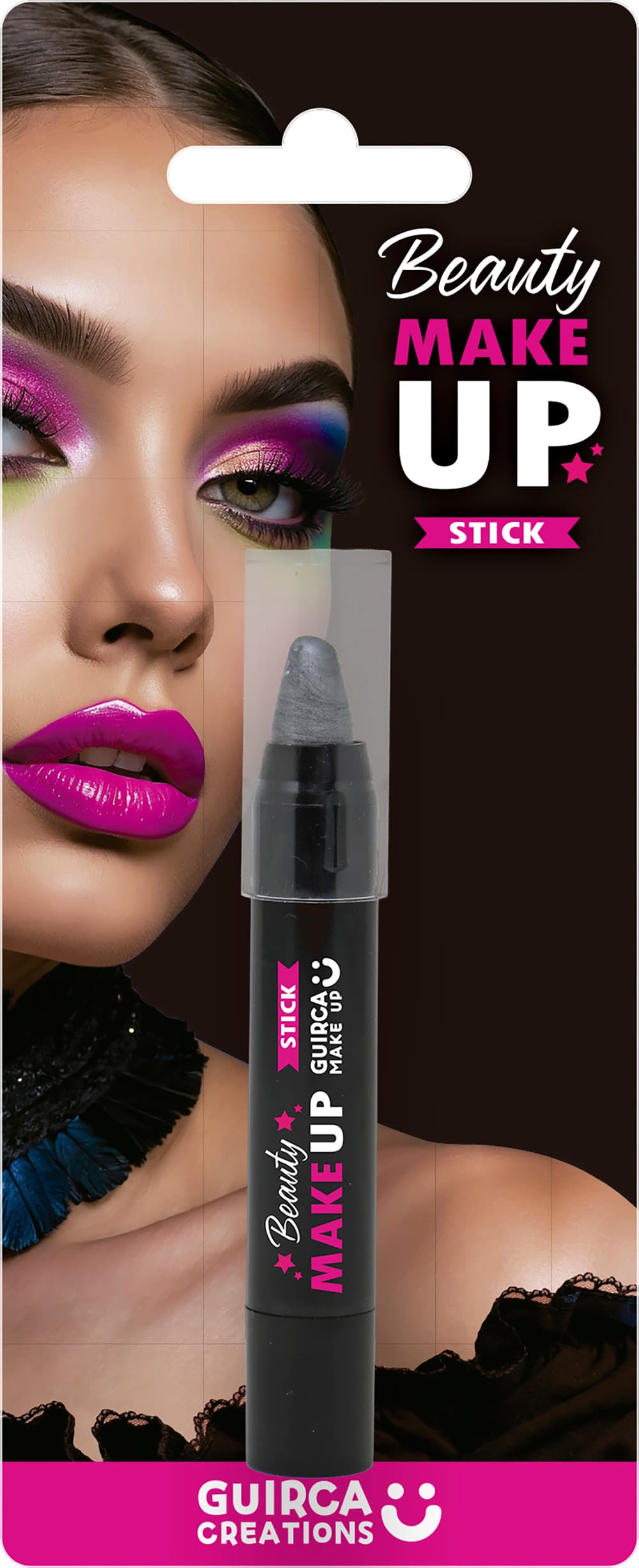 Sminkestift, 3,5 g, sølvfarvet