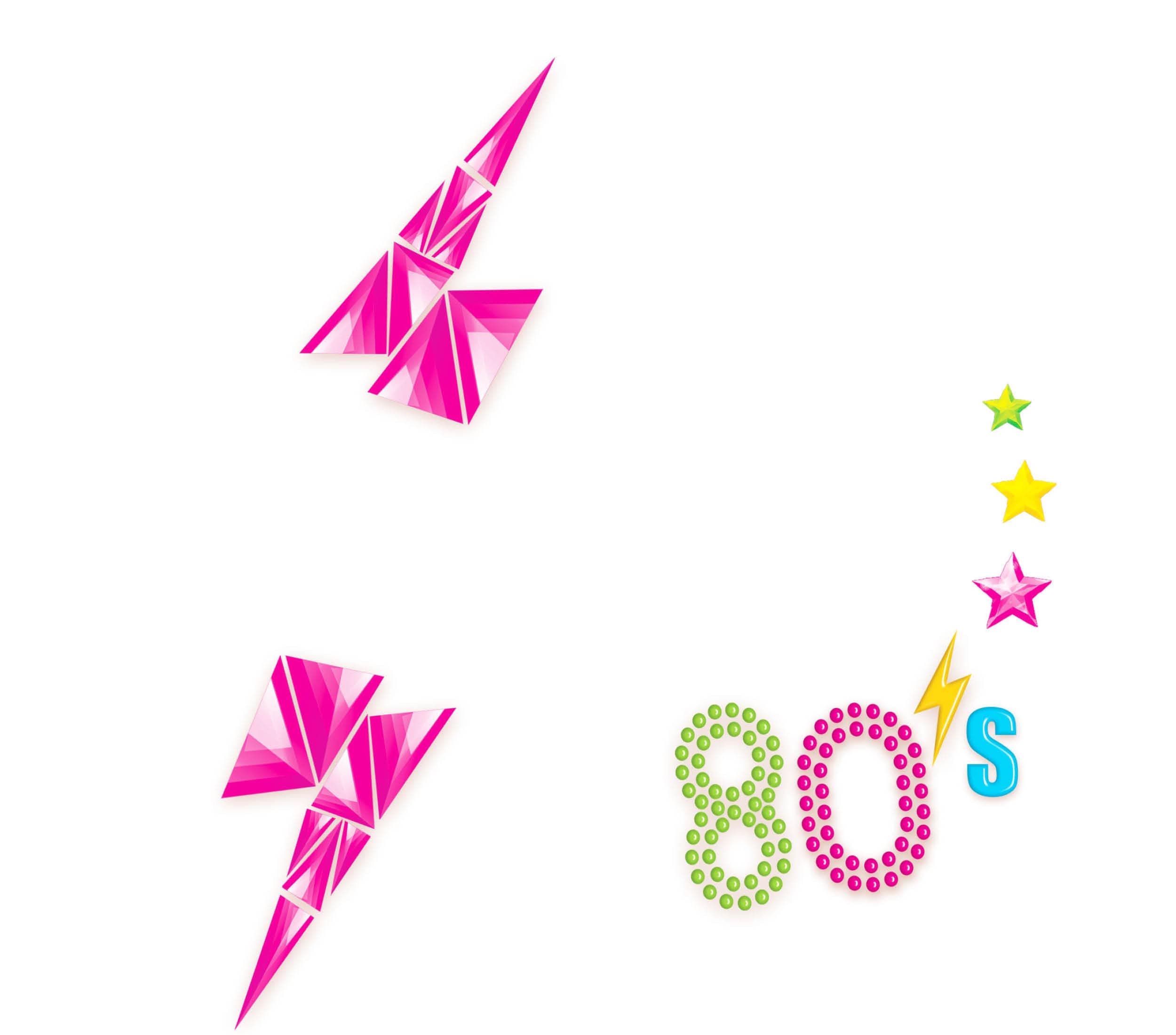 80'er-ansigtssmykker