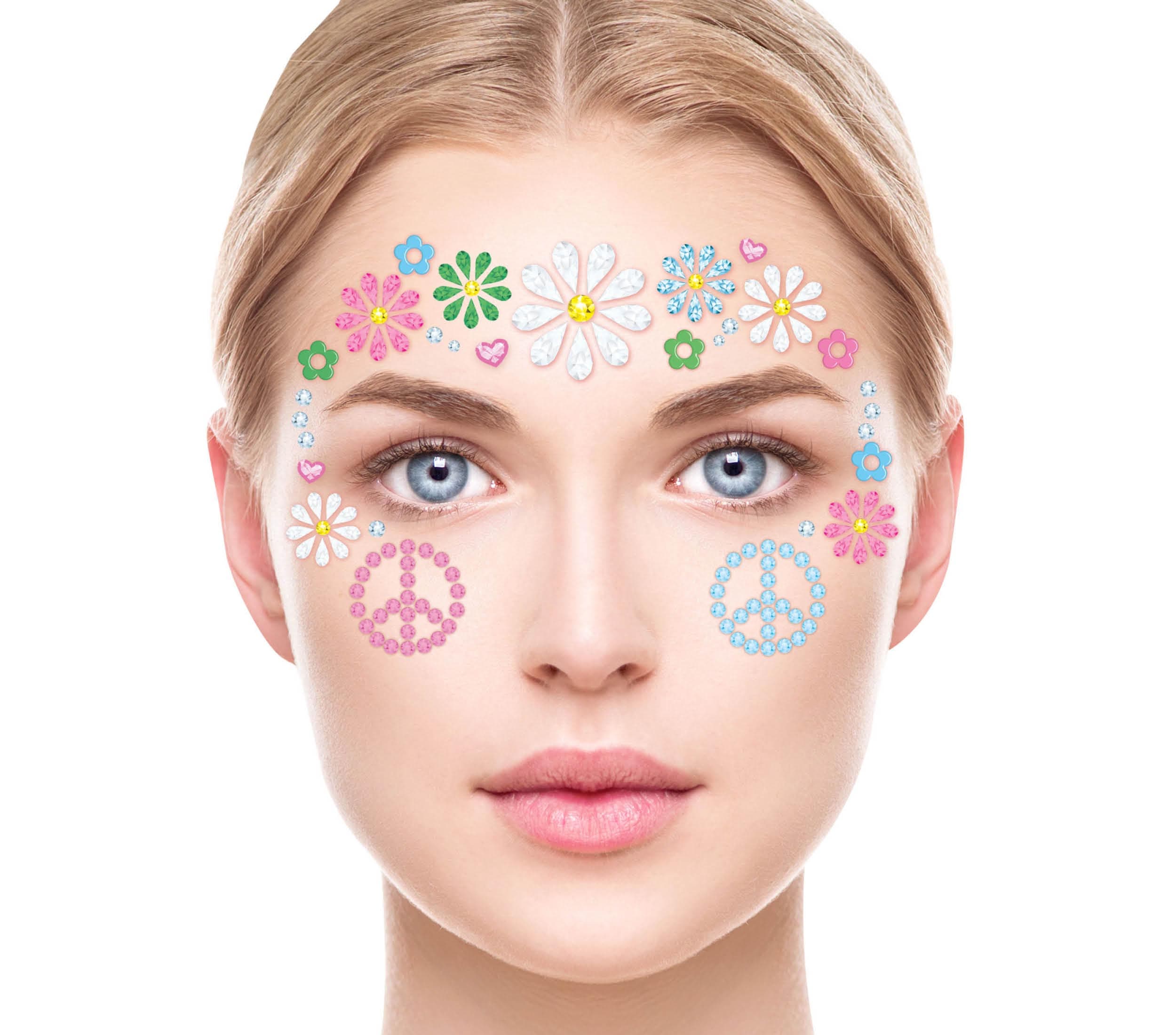 Hippie-ansigtssmykker