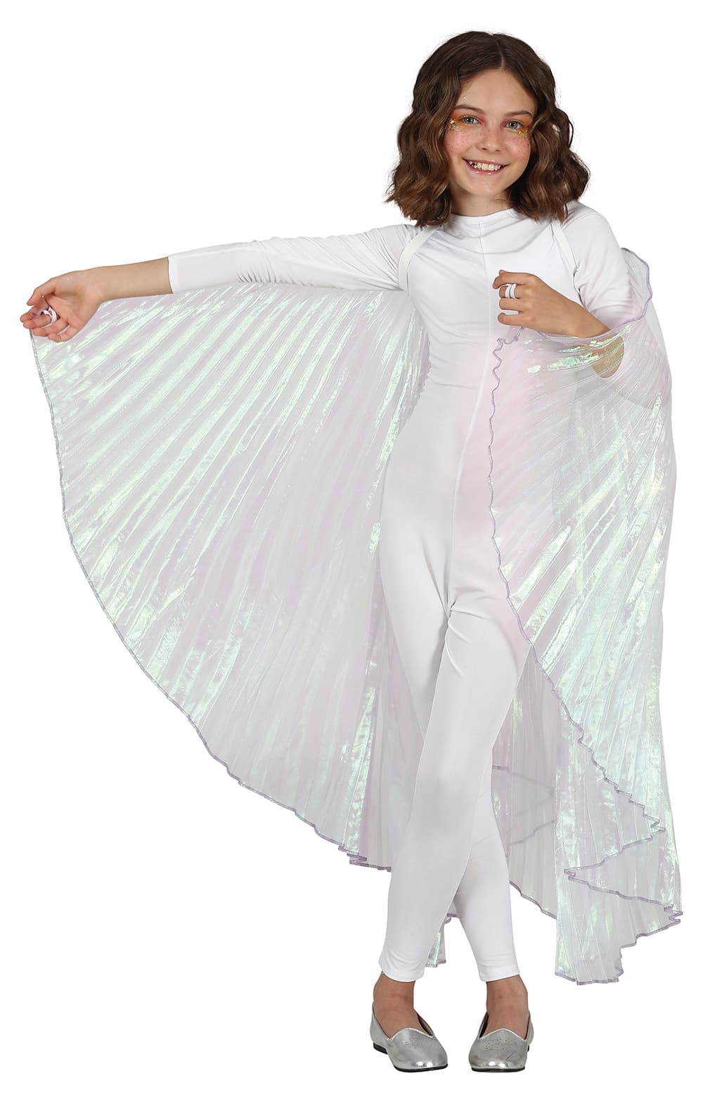 Plisserede Iris-vinger 190 × 130 cm