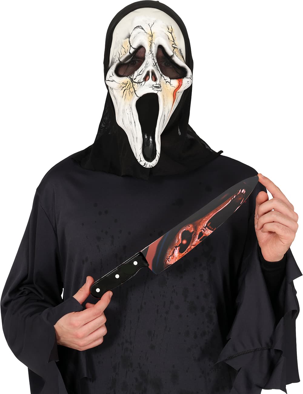 Blodig morderkniv, 37 cm