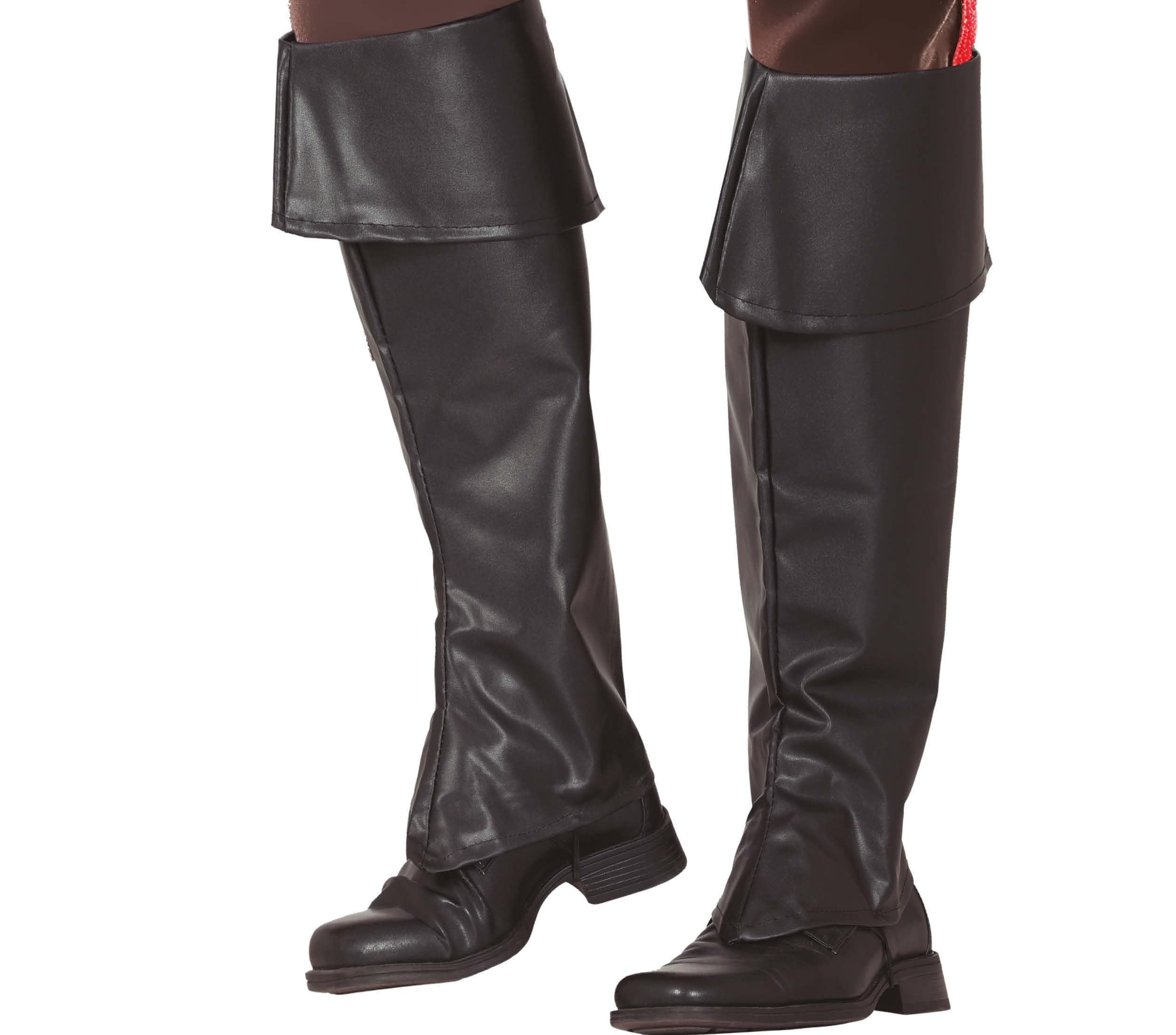 Sorte støvleovertræk til børn, 50 cm
