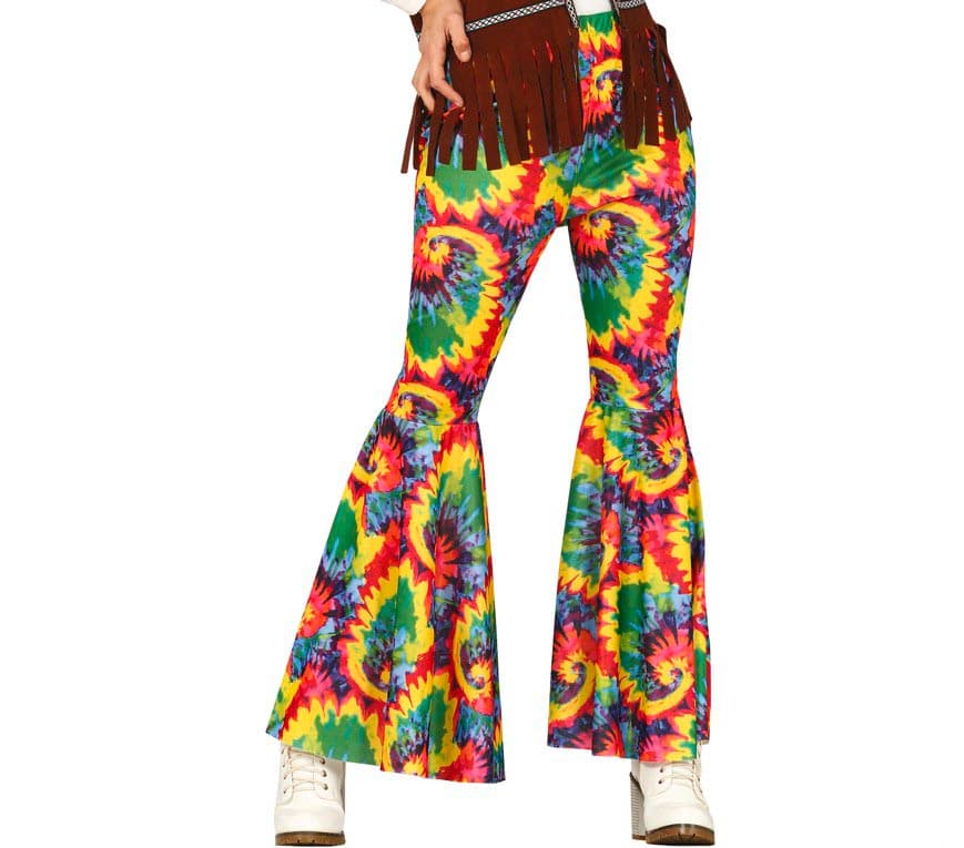Hippiebukser med print til damer