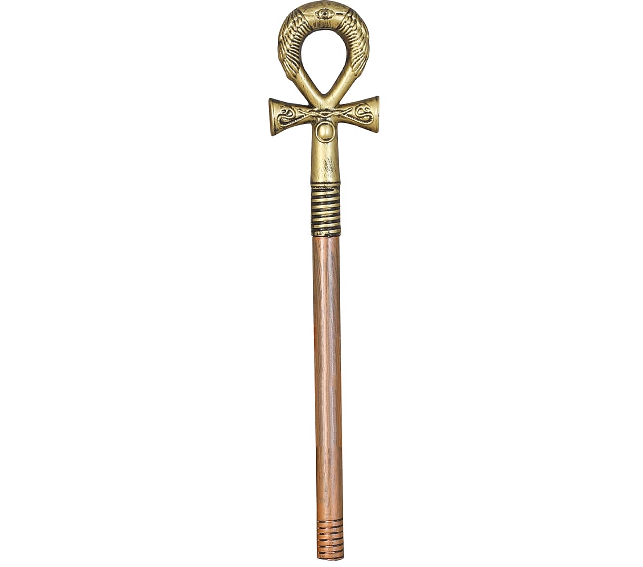 Egyptisk scepter med ankh-kors, 50 cm