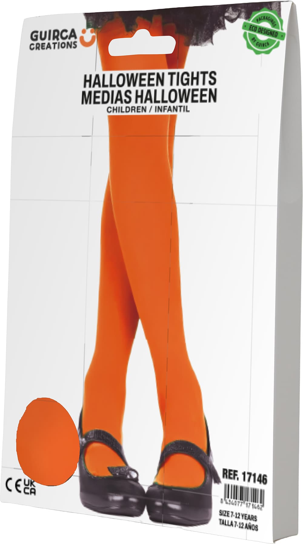 Orange strømpebukser til piger