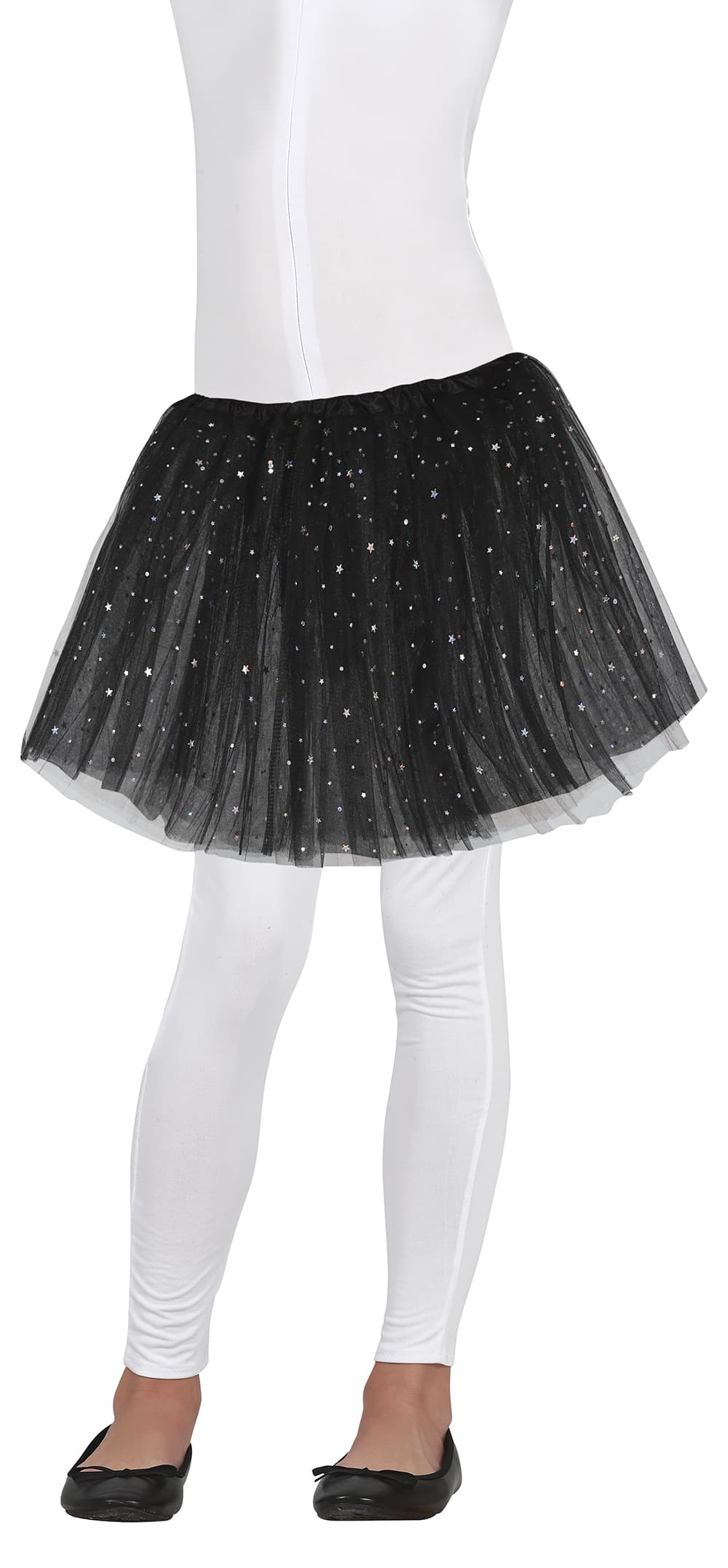Sort tutu med stjerner 30 cm