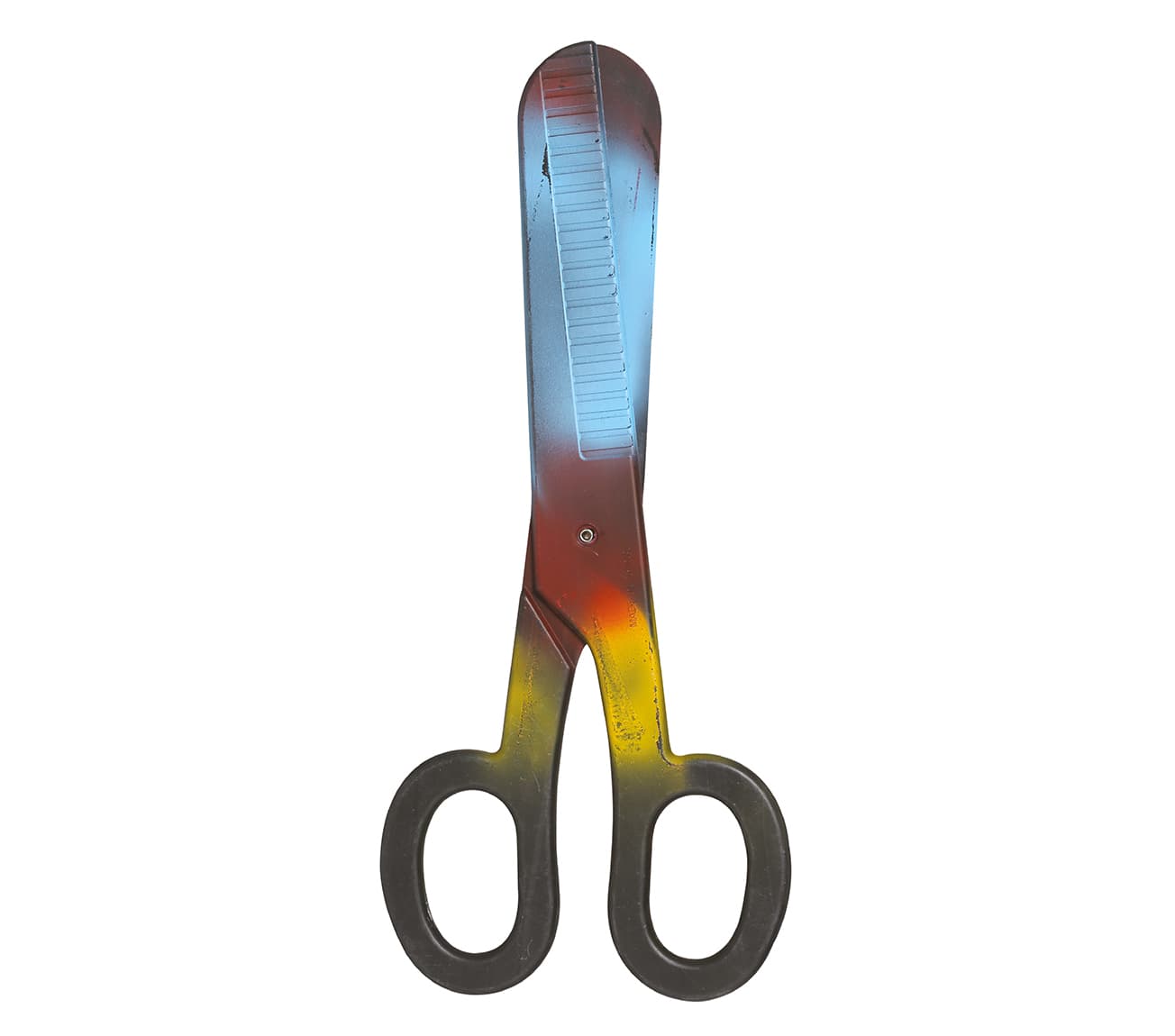 Flerfarvet saks 40 cm