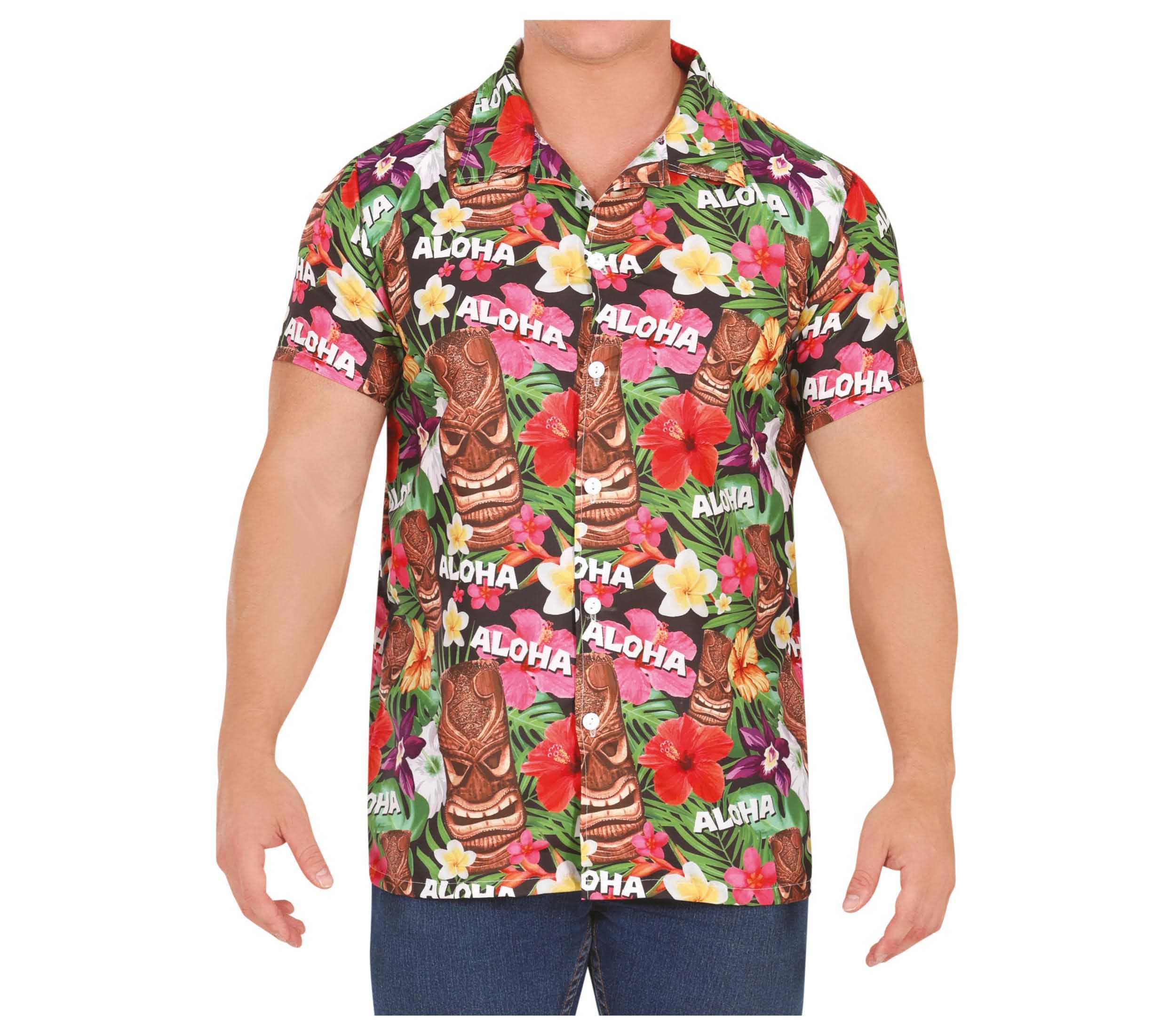 Hawaiiskjorte til herrer, model 17779