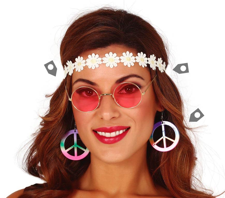 Hippiesæt, ca. 20 cm