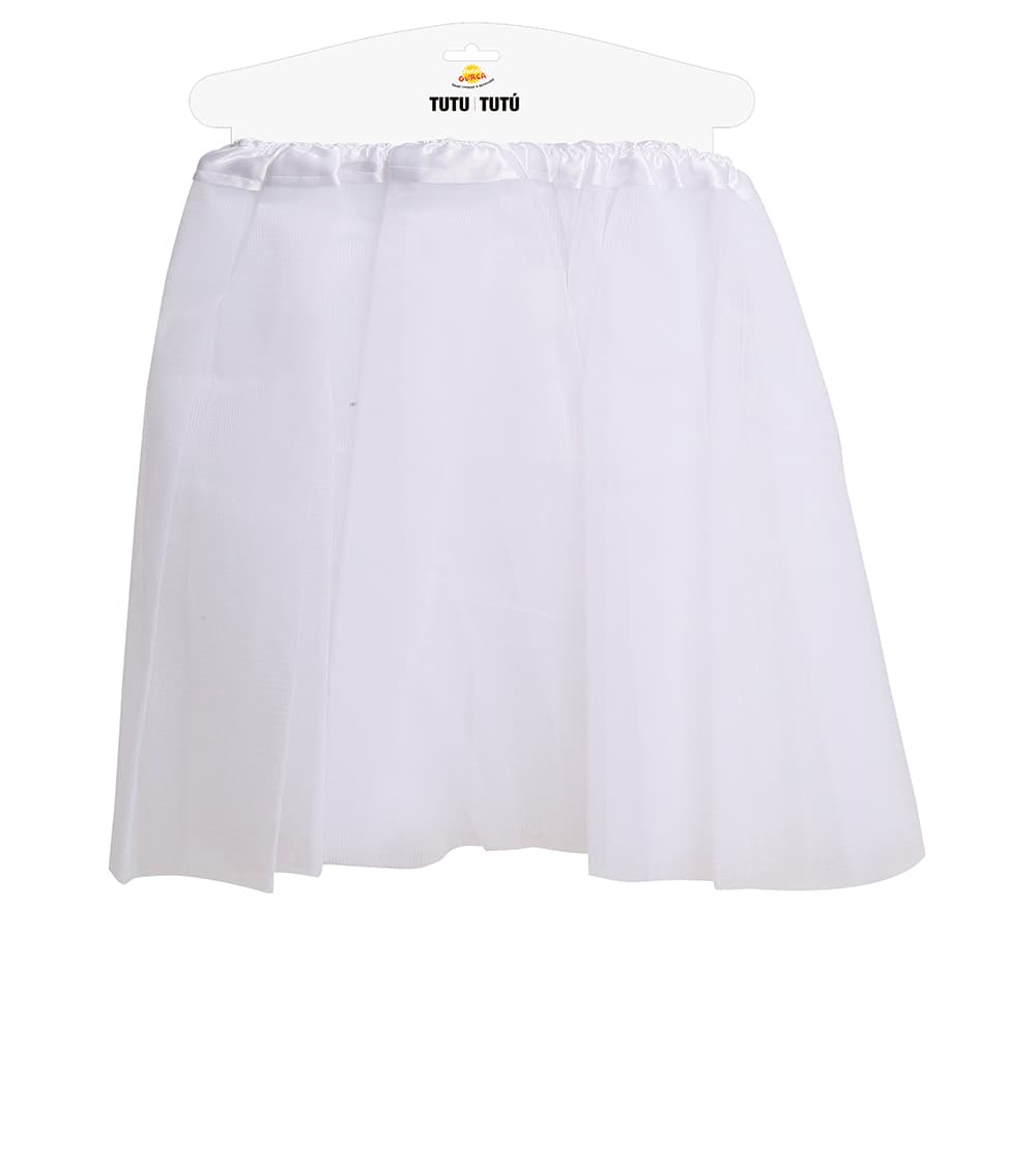Hvid tutu til børn, 30 cm