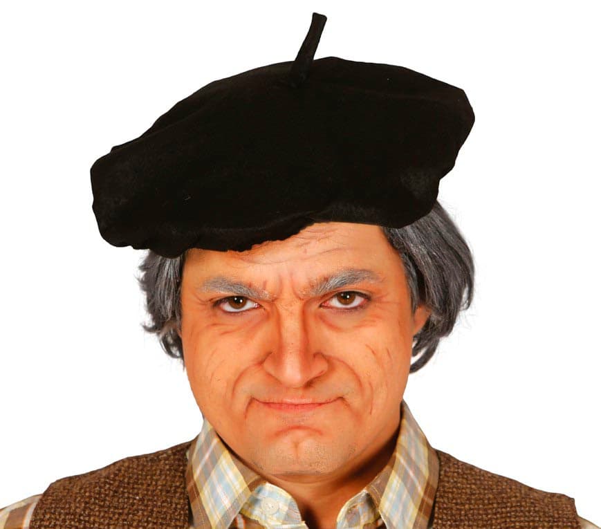 Sort baret