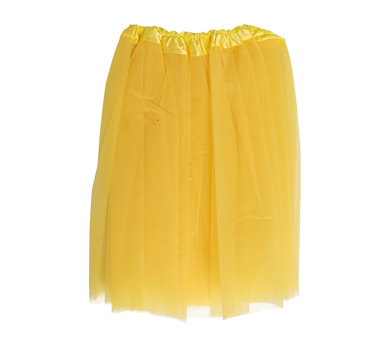 Neongul tutu til damer, 40 cm