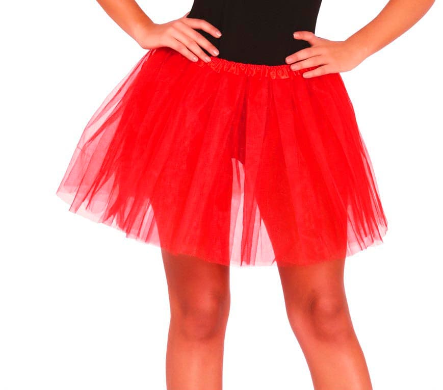 Rød tutu 40 cm