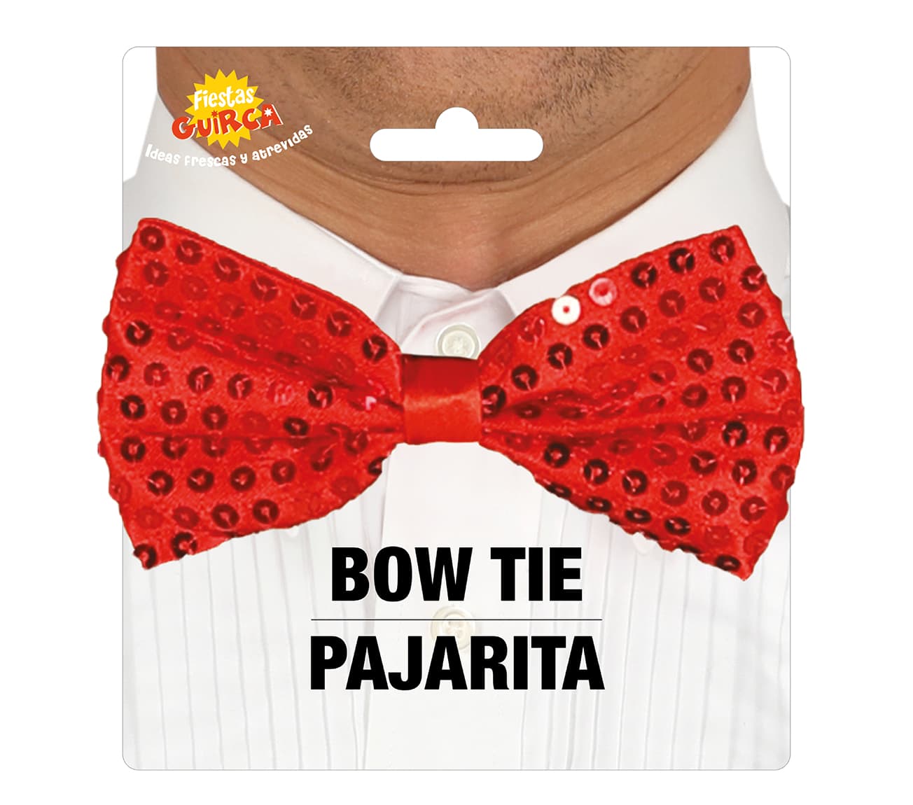 Rød pailletbutterfly