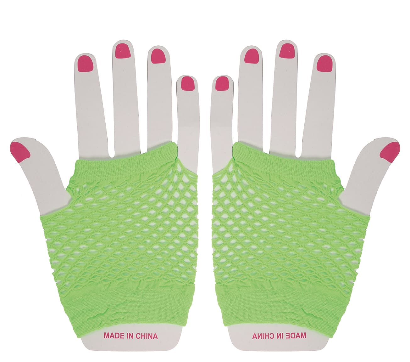 Nethandsker, 11 cm, neongrøn