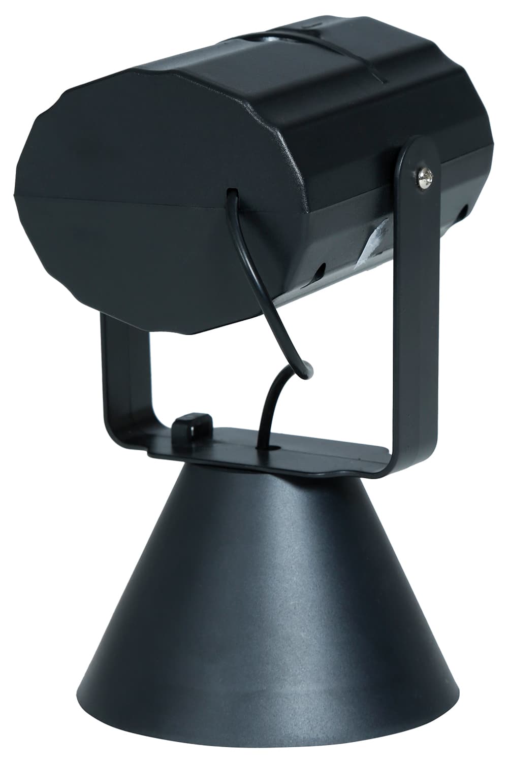 LED-projektor 20 cm med fod (batteridrevet)