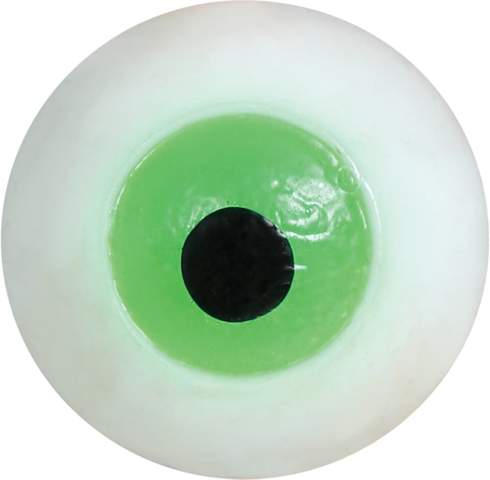 Klemmebold/-øje i gummi, 2 cm