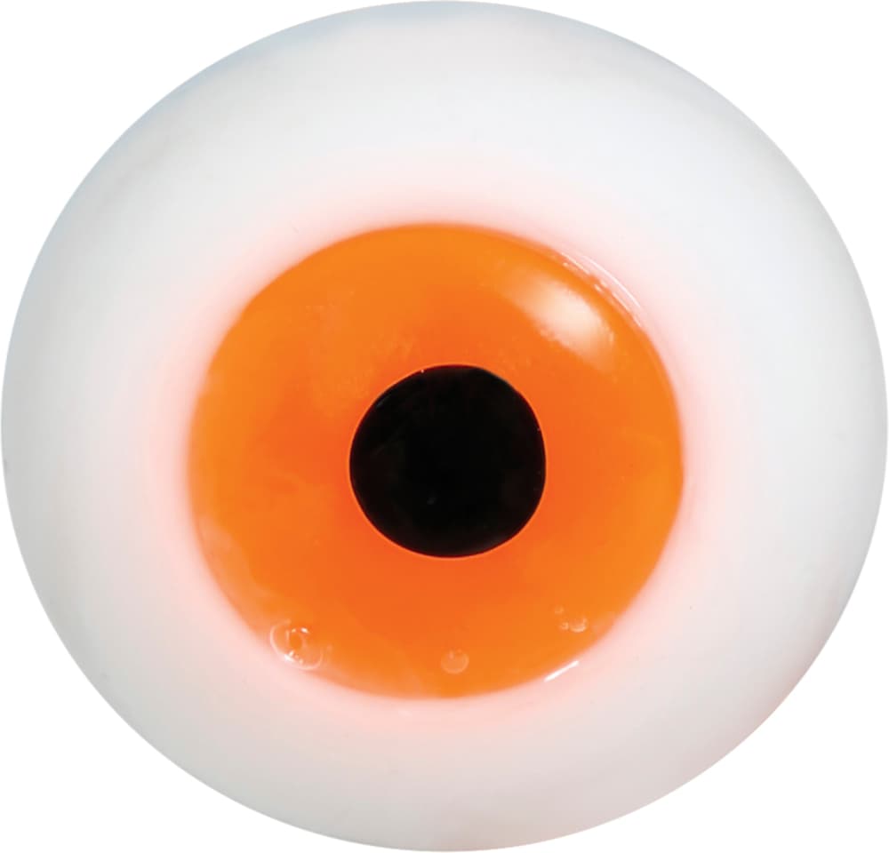 Klemmebold/-øje i gummi, 2 cm
