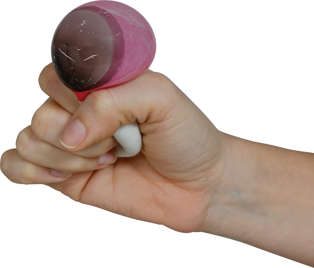 Klemmeøje i gummi, 6 cm