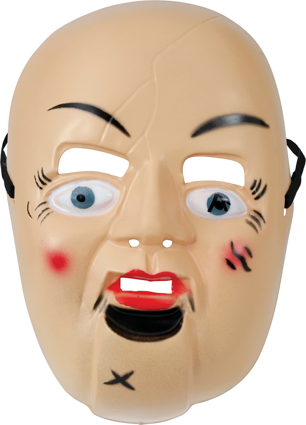 Skrækdukkemaske, PVC, til børn