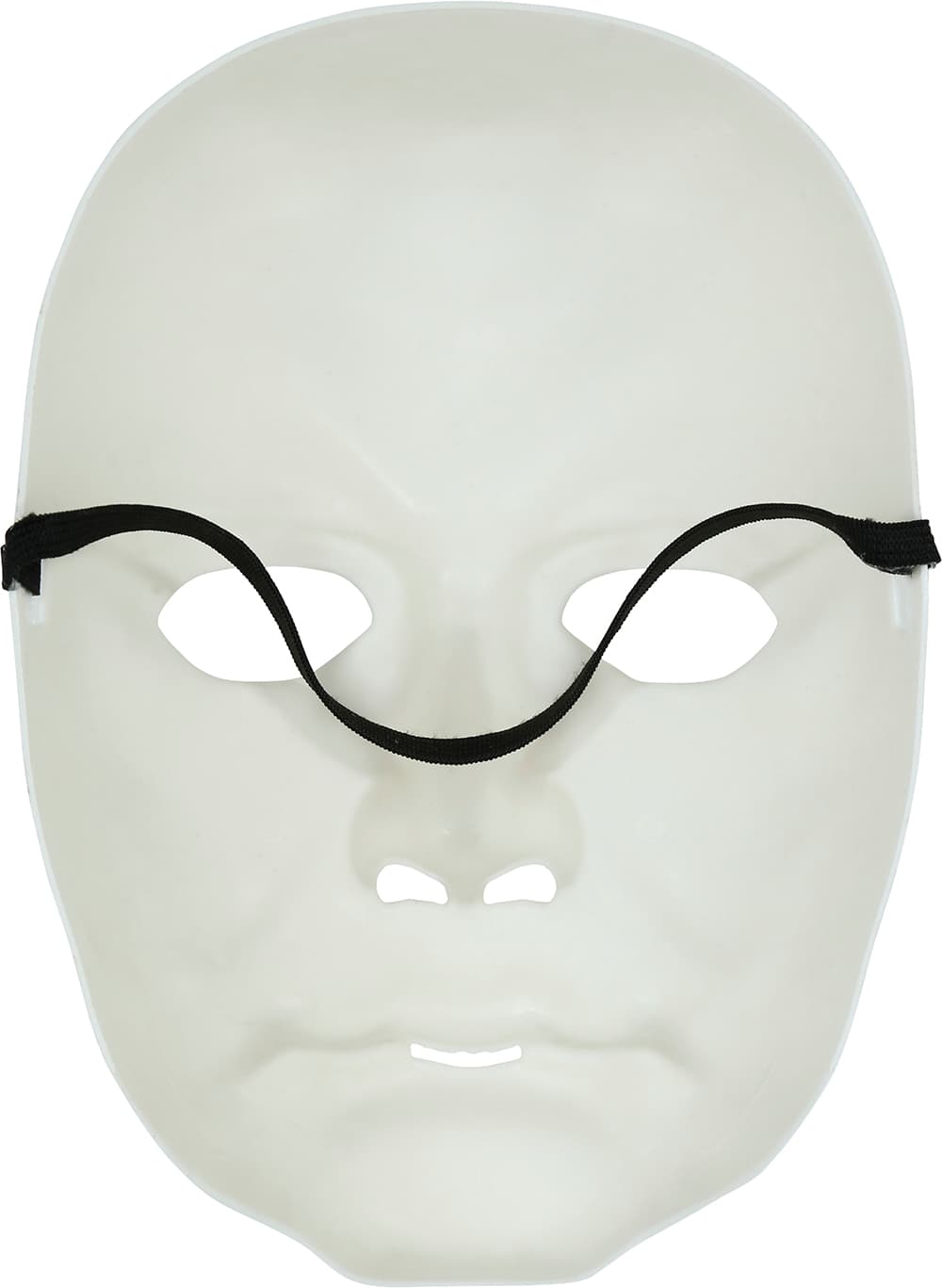 Hvid mandemaske, PVC