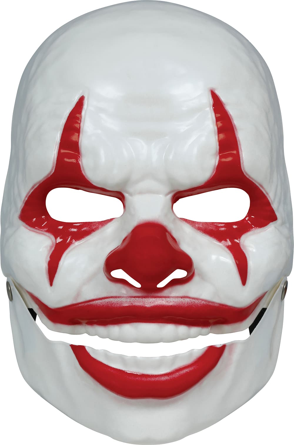 Smilende klovnemaske, PVC