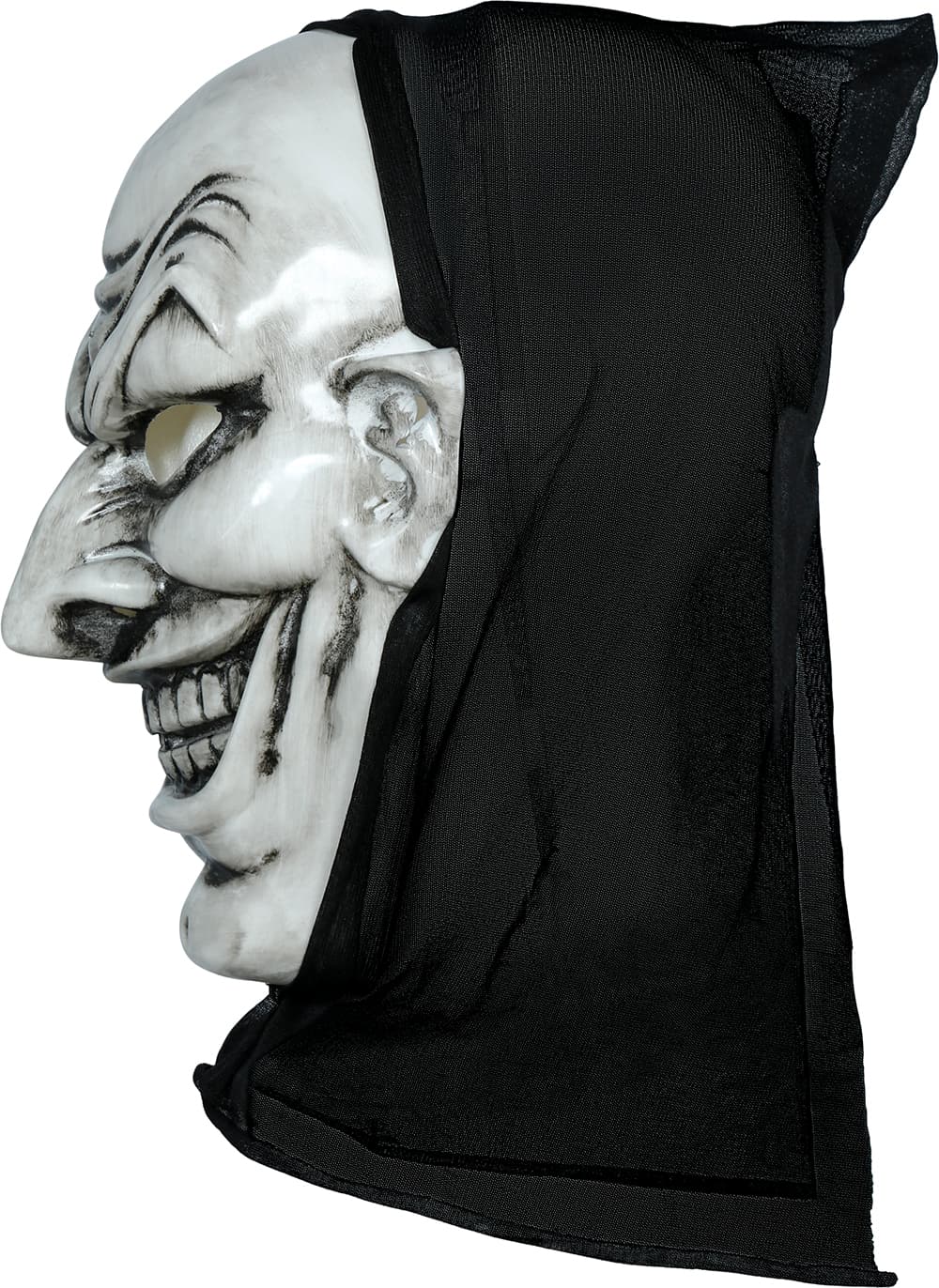 Vampyrmaske med hætte, PVC
