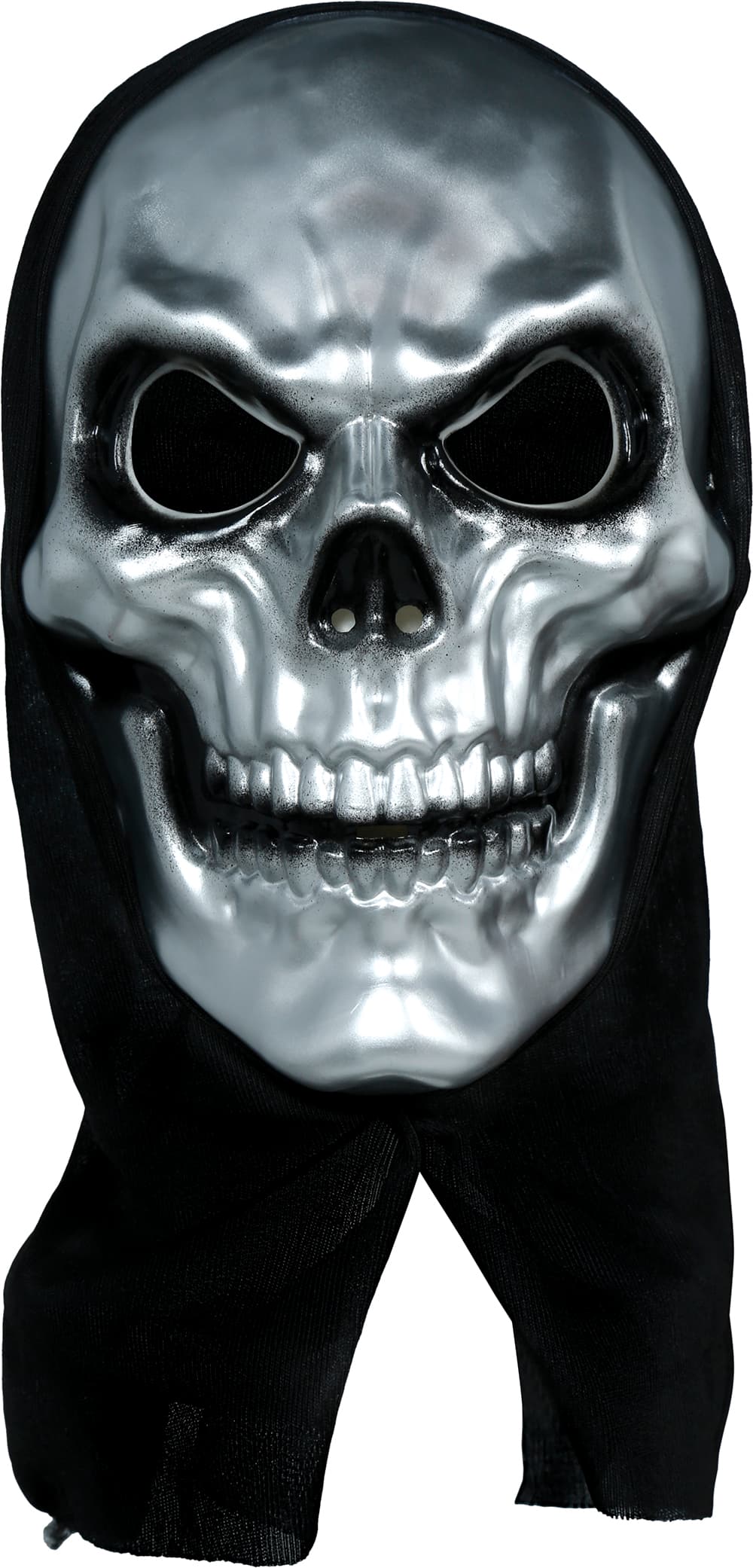Kraniemaske med hætte, PVC