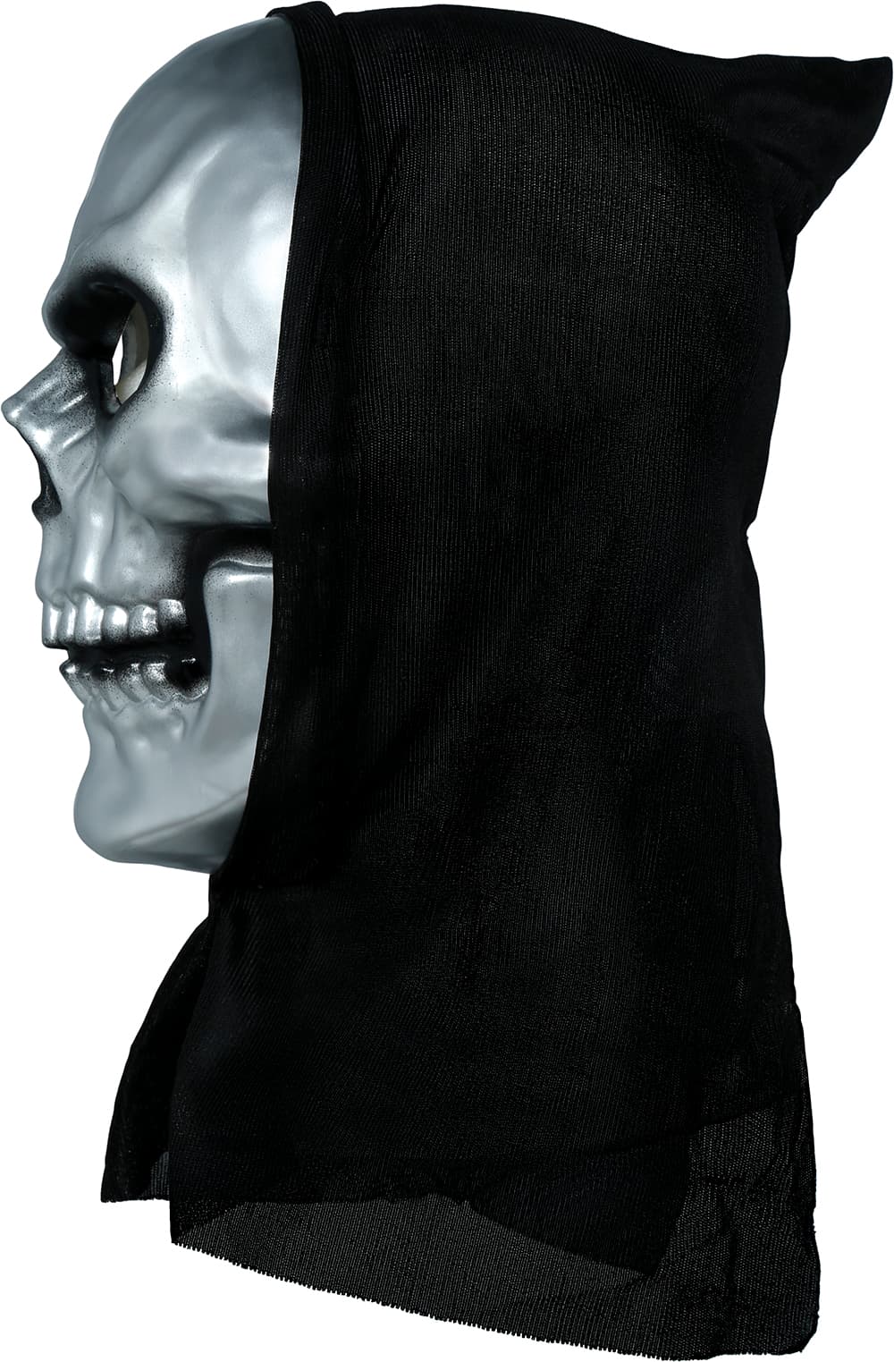 Kraniemaske med hætte, PVC