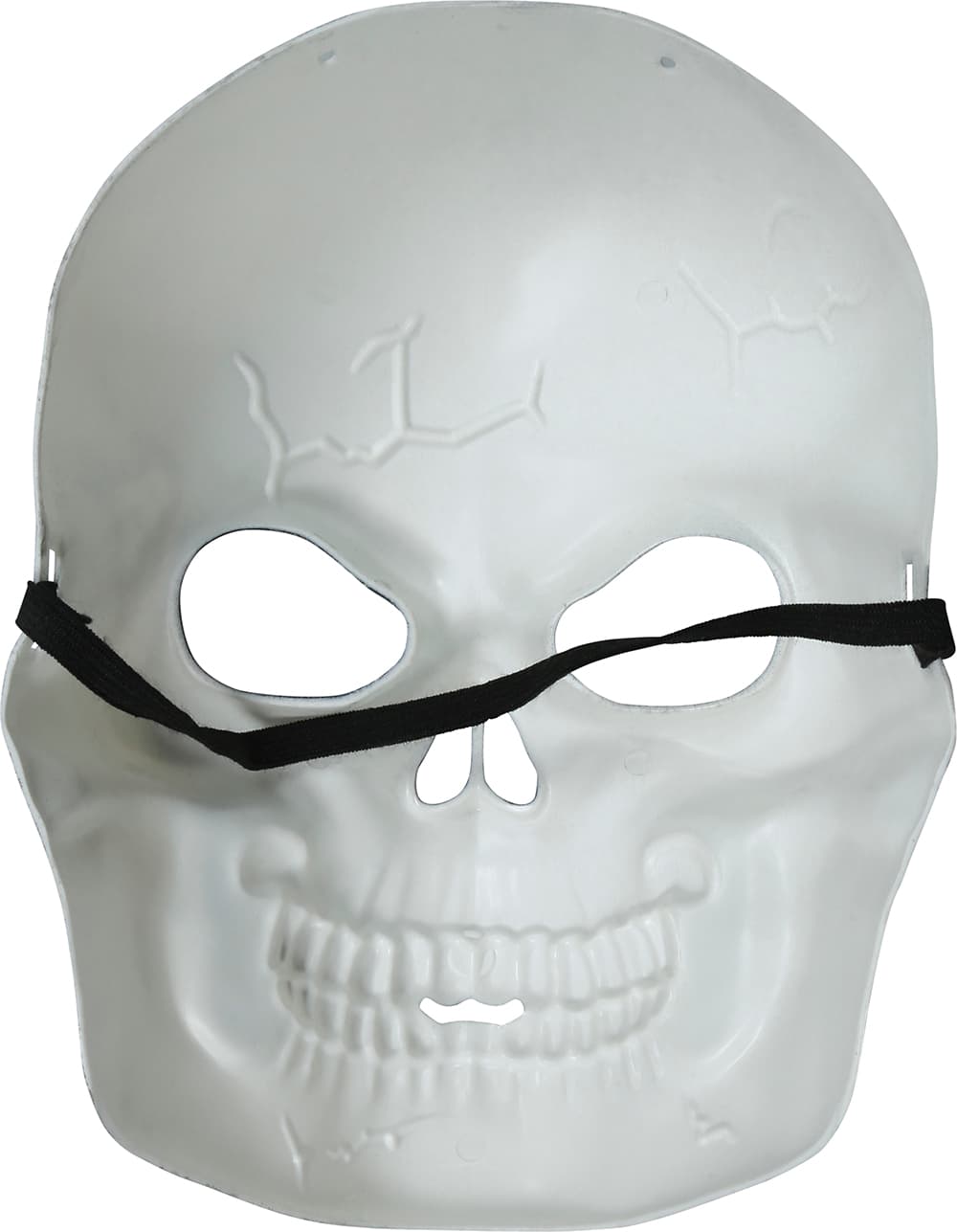 Kraniemaske, PVC, hvid, model 20118